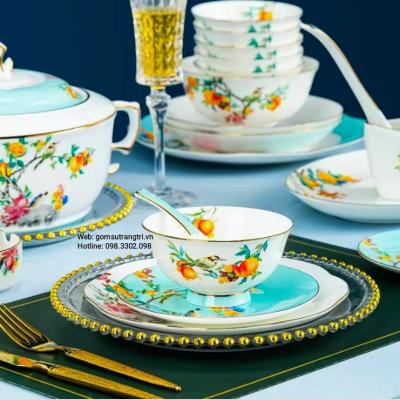 BỘ BÁT ĂN CAO CẤP QUẢ LỰU – MAY MẮN SUM VẦY